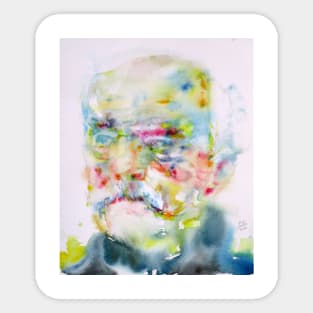 OTTO VON BISMARK - watercolor portrait Sticker